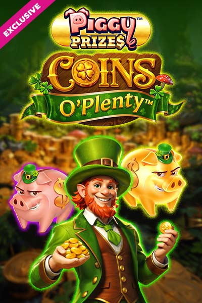 Piggy Prizes Coins O'Plenty